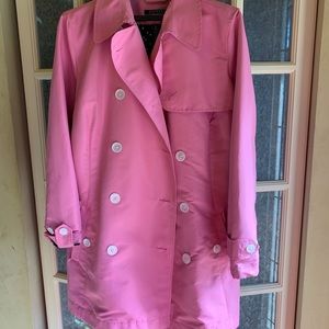 LAUREN Ralph Laren Pink Trench Coat